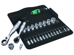 Wera Kraftform Kompakt Zyklop Mini 2 Shallow Socket Set of 27 Metric 1/4in Drive £89.99